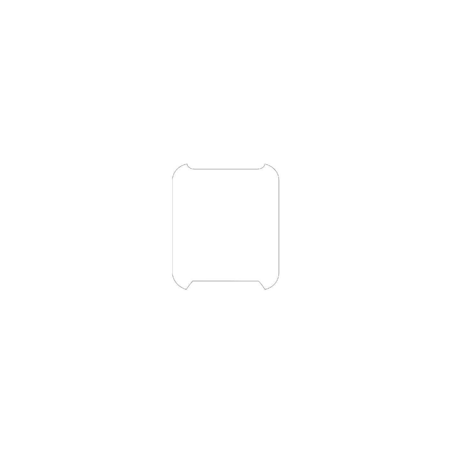 dipos Displayschutz für imoo Watch X10, mattierte Oberfläche, geringe Dicke und perfekte Passform