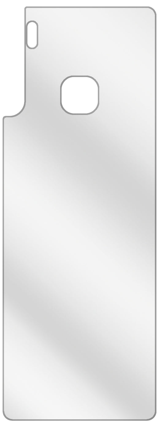 dipos Displayschutz für Infinix S5 Rückseite, transparente Oberfläche, geringe Dicke und perfekte Passform