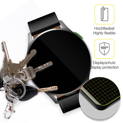 dipos Displayschutz für Infinix XWatch Pods, transparente Oberfläche, geringe Dicke und perfekte Passform