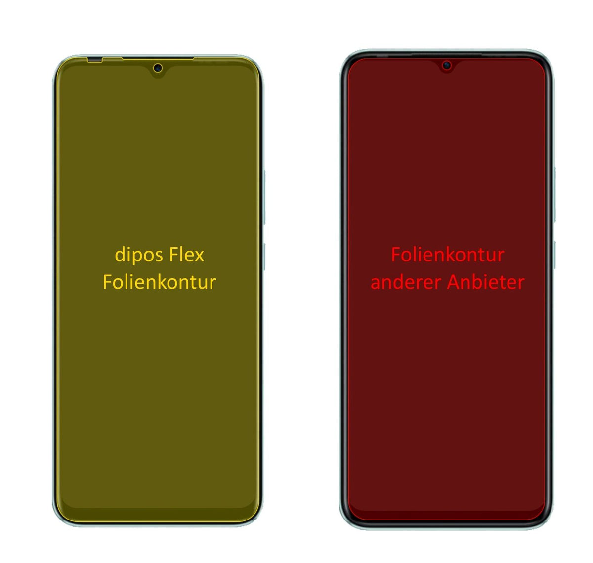 3x Screen Protector for Infinix Hot 10 Play Protective Film covers 100% dipos