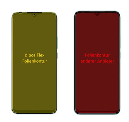 3x Screen Protector for Infinix Hot 10 Play Protective Film covers 100% dipos