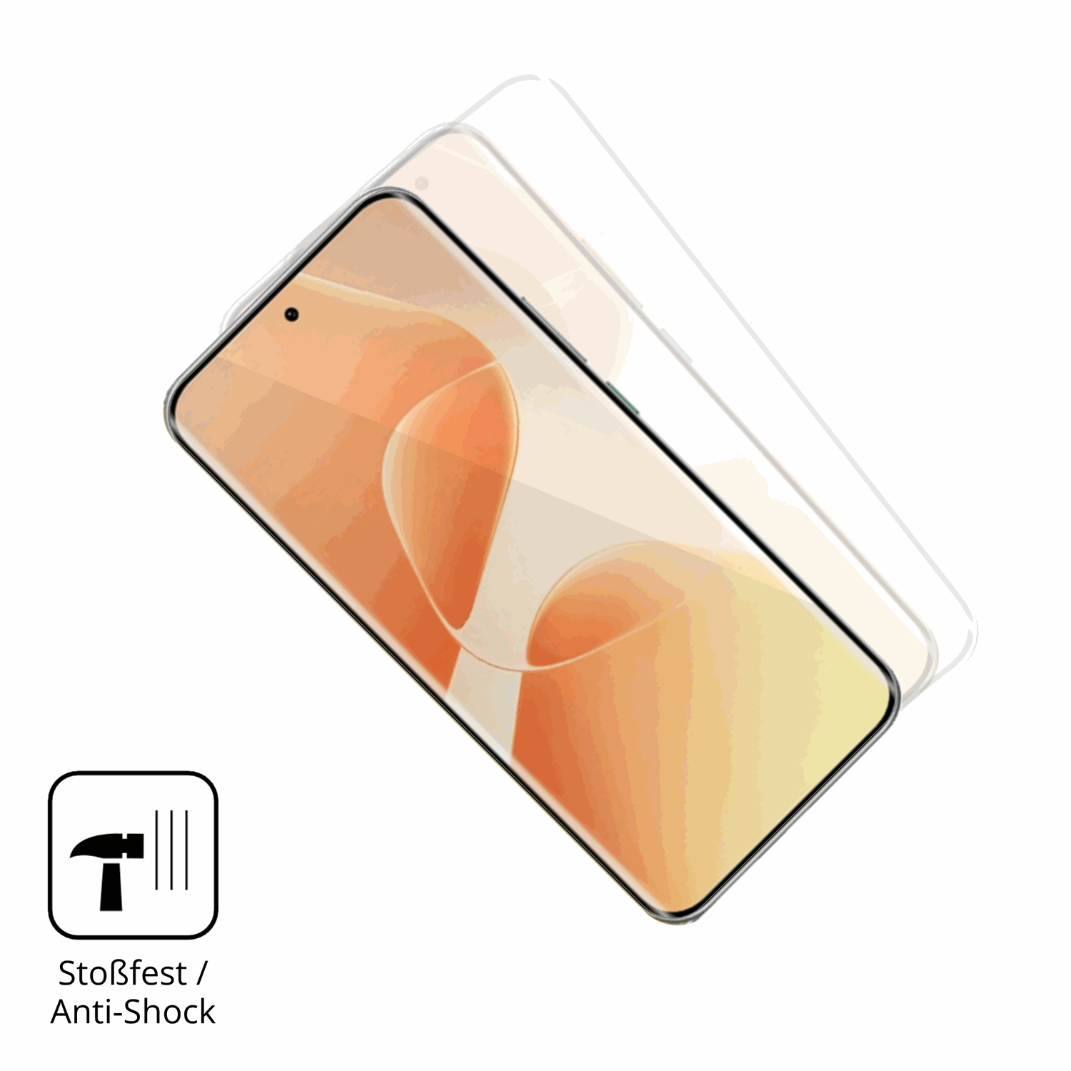 Schutz gegen Kratzer auf dem infinixhot 60 pro plus Glas durch Schlüssel oder Ähnliches