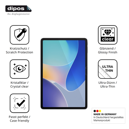 Displayschutz hergestellt in Deutschland, höchste Qualität made in Germany