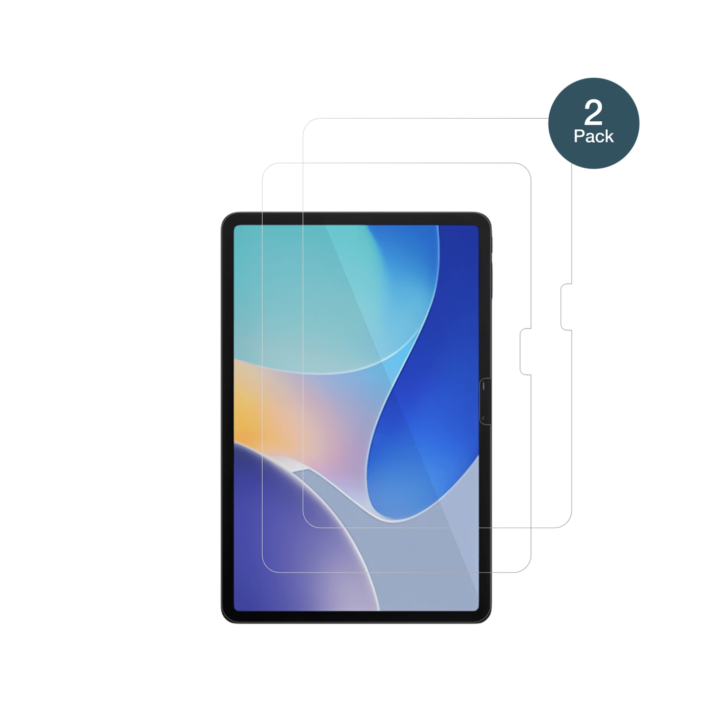 InfinixXPad Edge mit aufgebrachter dipos Flex Schutzfolie, glasklare Darstellung ohne Einschränkungen