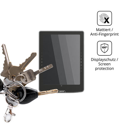 dipos Displayschutz für inkBOOK Solaris, mattierte Oberfläche, Blickschutzfilter und perfekter Passform