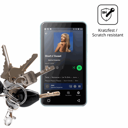 dipos Displayschutz für innioasis G1, transparente Oberfläche, perfekte Passform auch für die Rundungen