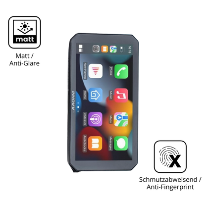 Dünne und entspiegelnde Folie passend zugeschnitten für Innovv N1 5.99 Zoll