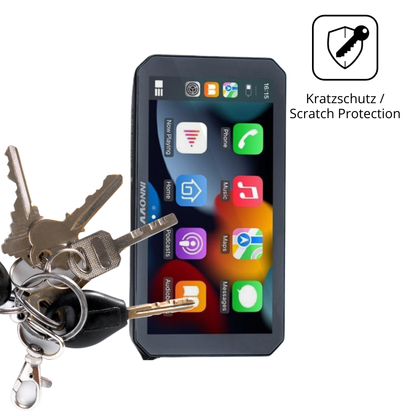 Schutz gegen Kratzer auf dem Innovv N1 5.99 Zoll Glas durch Schlüssel oder Ähnliches