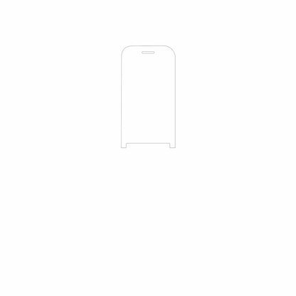 dipos Displayschutz für INOI 284 Flip 4G, mattierte Oberfläche, geringe Dicke und perfekte Passform