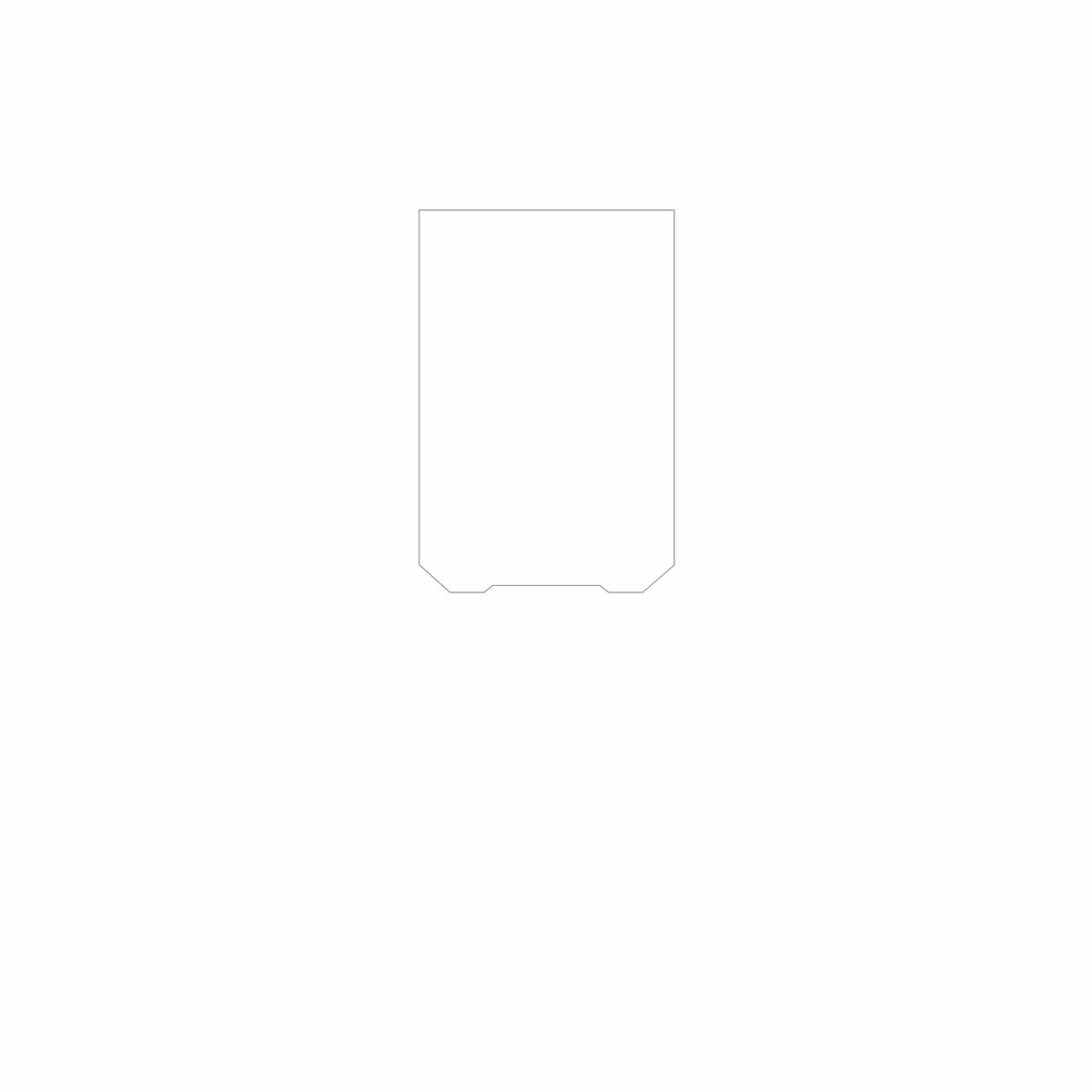 dipos Displayschutz für INOI 300 Savanna, mattierte Oberfläche, geringe Dicke und perfekte Passform