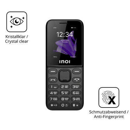 Flexible TPU-Folie passend zugeschnitten für INOI 140 Classic Lite 4G, vollständige Abdeckung
