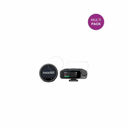 4x Screen Protector for Insta360 Mic Pro TX + RX Protection Crystal Clear dipos