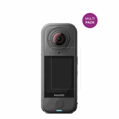 insta360x4 air mit aufgebrachter dipos Displayschutzfolie, glasklare Darstellung ohne Einschränkungen