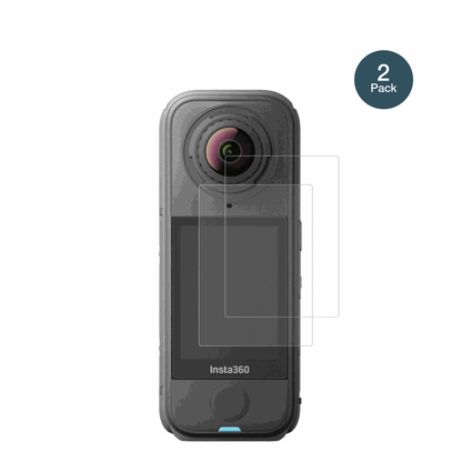 insta360x4 air mit aufgebrachter dipos Panzerfolie, die lästige Fingerabdrücke minimiert