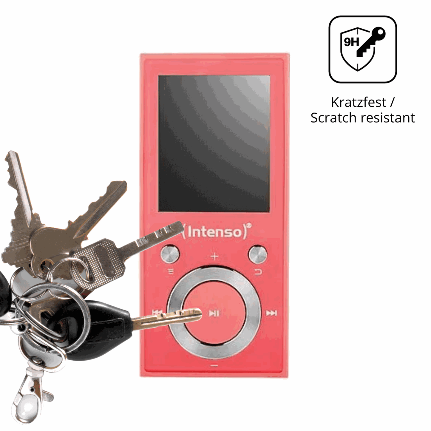 dipos Displayschutz für Intenso Video Scooter BT, mattierte Oberfläche, robuste Festigkeit und perfekte Passform