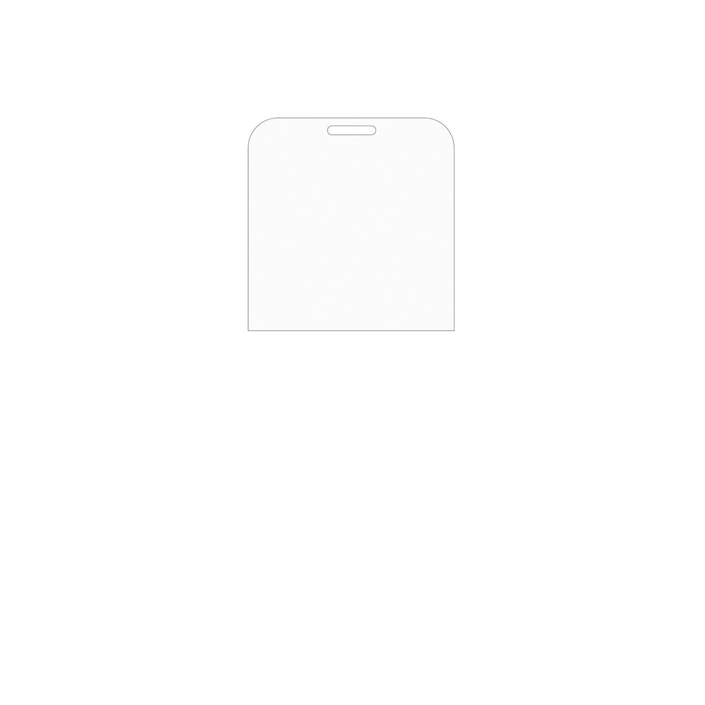 dipos Displayschutz für invens S2000, mattierte Oberfläche, geringe Dicke und perfekte Passform