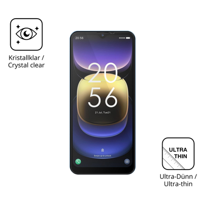 Dünne und klare Folie passend zugeschnitten für Invens Note TK01