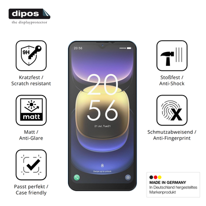 Displayschutz hergestellt in Deutschland, höchste Qualität made in Germany