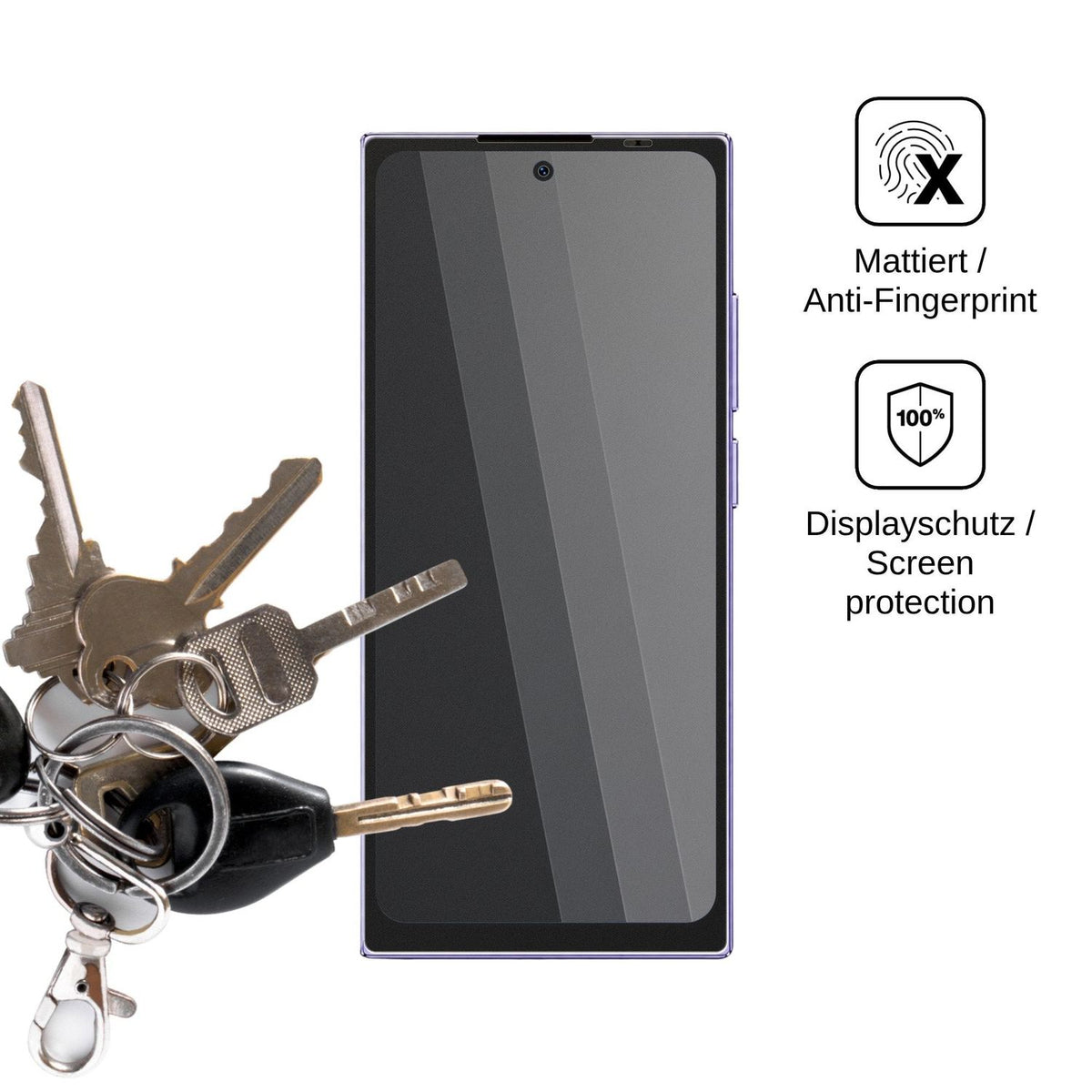 Screen Protector for invens Ultra S25 Privacy Filter 4-Way Protection dipos