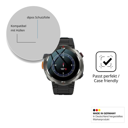 Schutzfolie mit optimaler Passform, zur Verwendung mit Hüllen geeignet