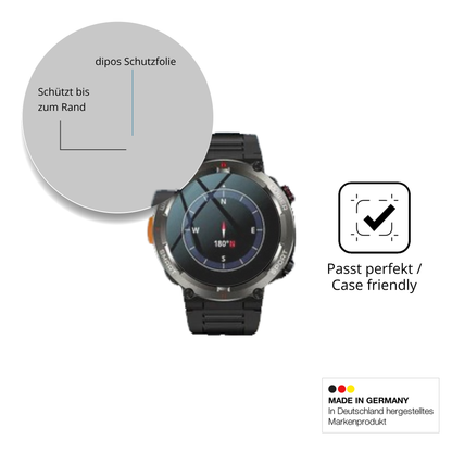 Schutzglasfolie mit optimaler Passform, zur Verwendung mit Hüllen geeignet