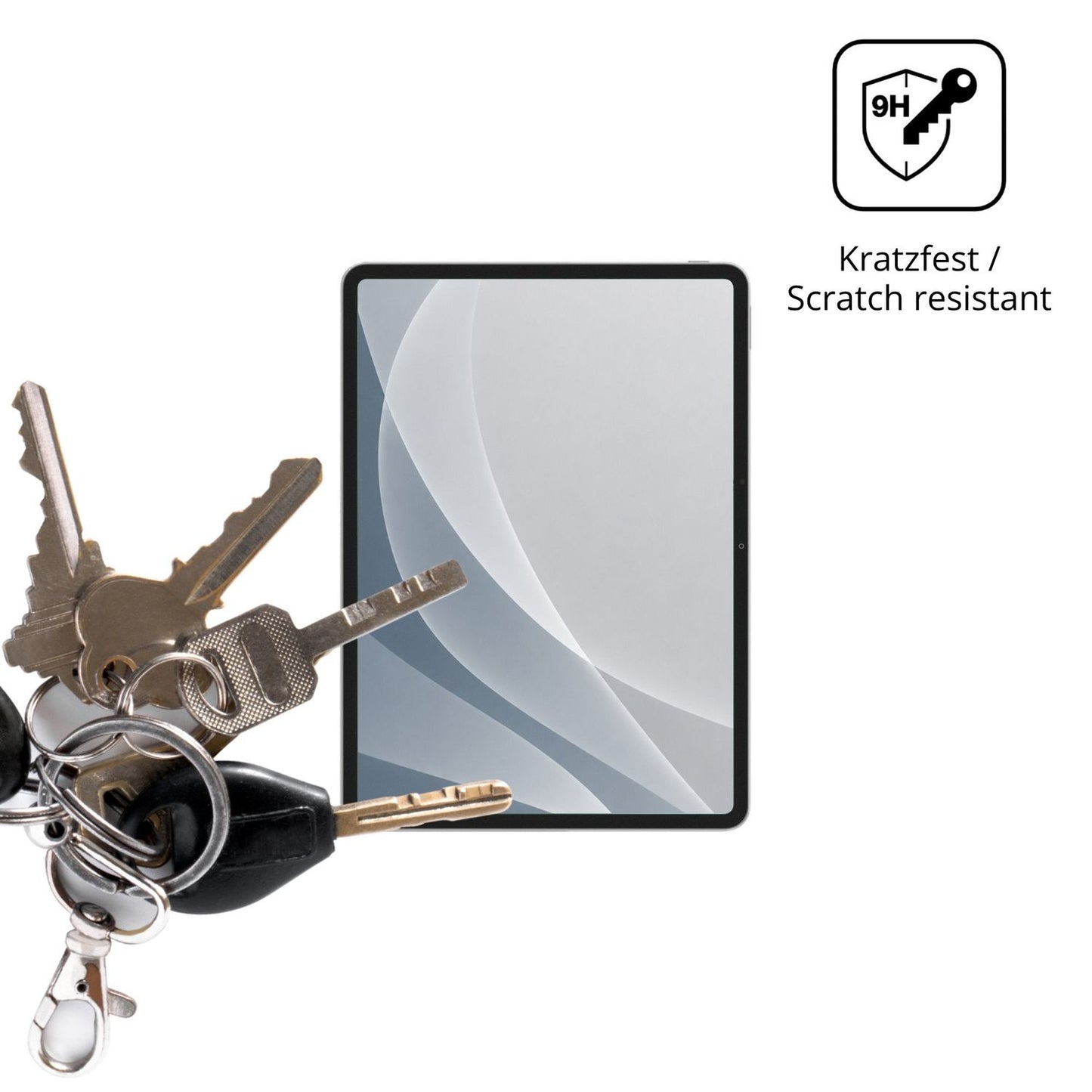 dipos Displayschutz für iQOO Pad5c, mattierte Oberfläche, robuste Festigkeit und perfekte Passform