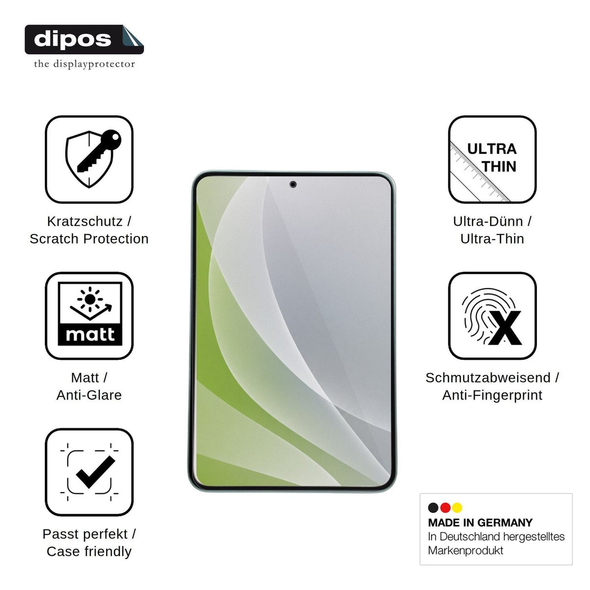 2x Screen Protector for iQOO Pad Ultra Protection Anti Glare dipos