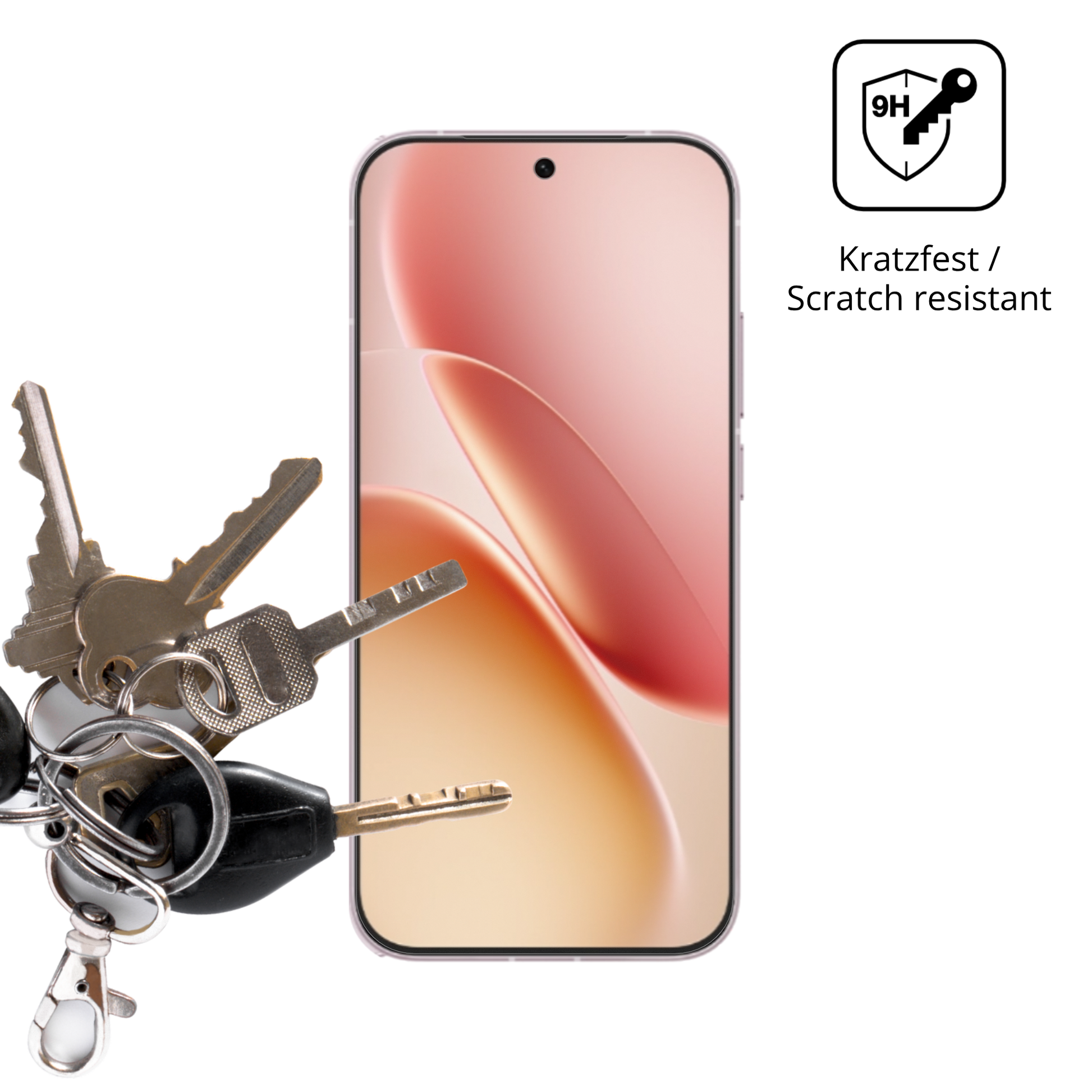 dipos Displayschutz für iQOO Z11 Turbo, mattierte Oberfläche, robuste Festigkeit und perfekte Passform