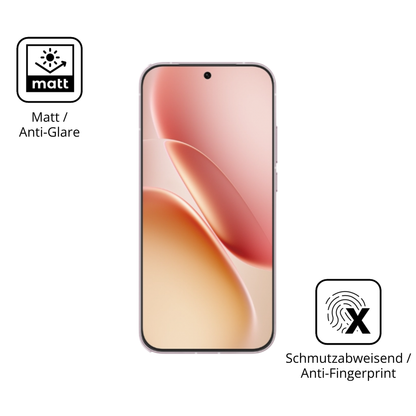 9H Hartbeschichtete, flexible Folie passend zugeschnitten für iQOO Z11 Turbo