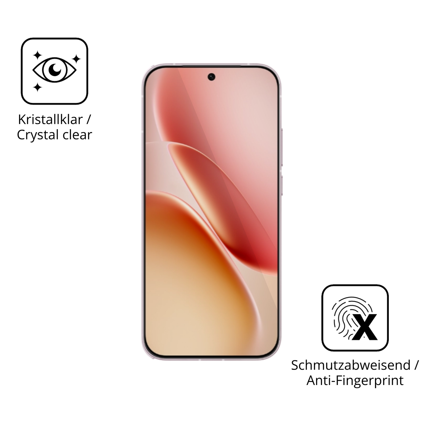 Flexible TPU-Folie passend zugeschnitten für iQOO Z11 Turbo, vollständige Abdeckung