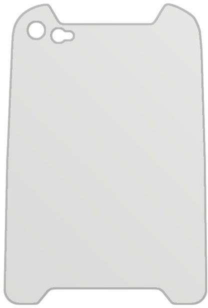 dipos Displayschutz für i.safe MOBILE IS320.1, mattierte Oberfläche, geringe Dicke und perfekte Passform