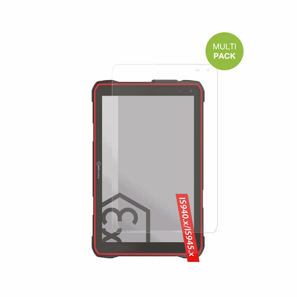 2x Screen Protector for i.safe MOBILE IS940.1 Protection Anti Glare dipos
