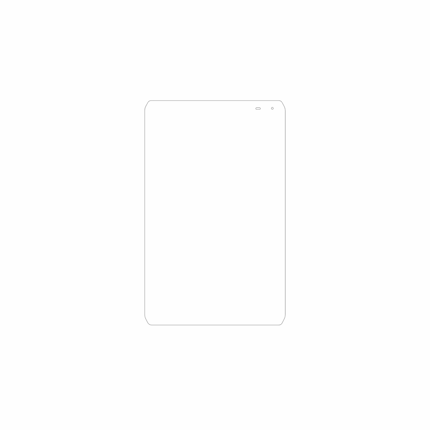 2x Screen Protector for i.safe MOBILE IS940.1 Protection Anti Glare dipos