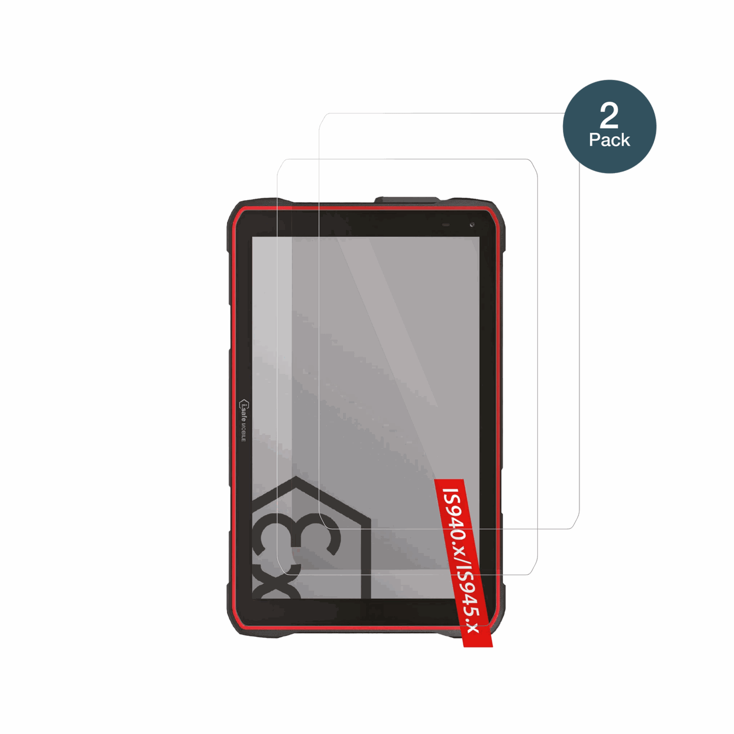 2x Screen Protector for i.safe MOBILE IS940.1 Flexible Glass 9H dipos