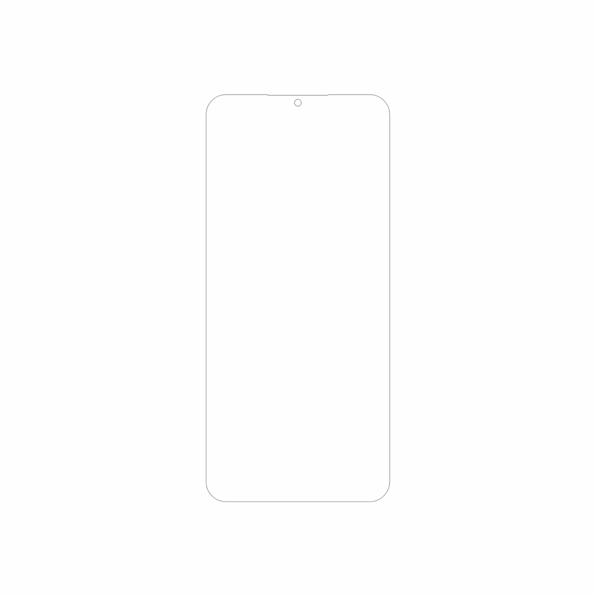dipos Displayschutz für Itel A200, mattierte Oberfläche, geringe Dicke und perfekte Passform