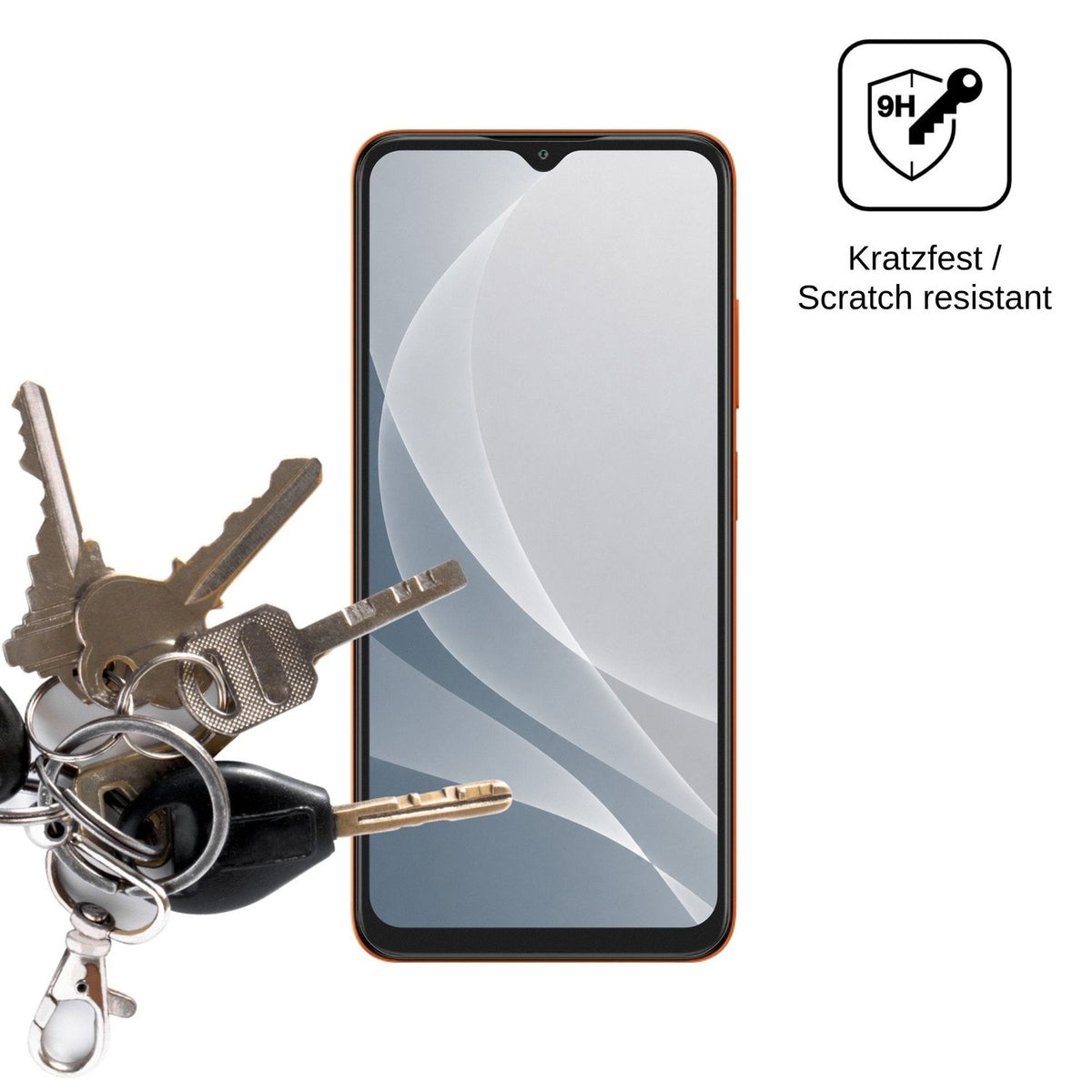 2x Screen Protector for Itel A300C matte Flexible Glass 9H dipos