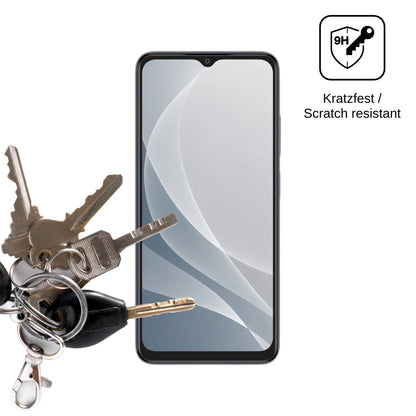 2x Screen Protector for Itel Zeno 300 matte Flexible Glass 9H dipos