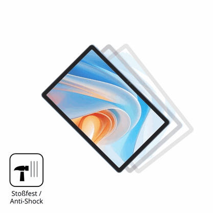 Schutz gegen Kratzer auf dem Itel VistaTab GO Glas durch Schlüssel, Stöße gegen die Tischkante oder Stürze