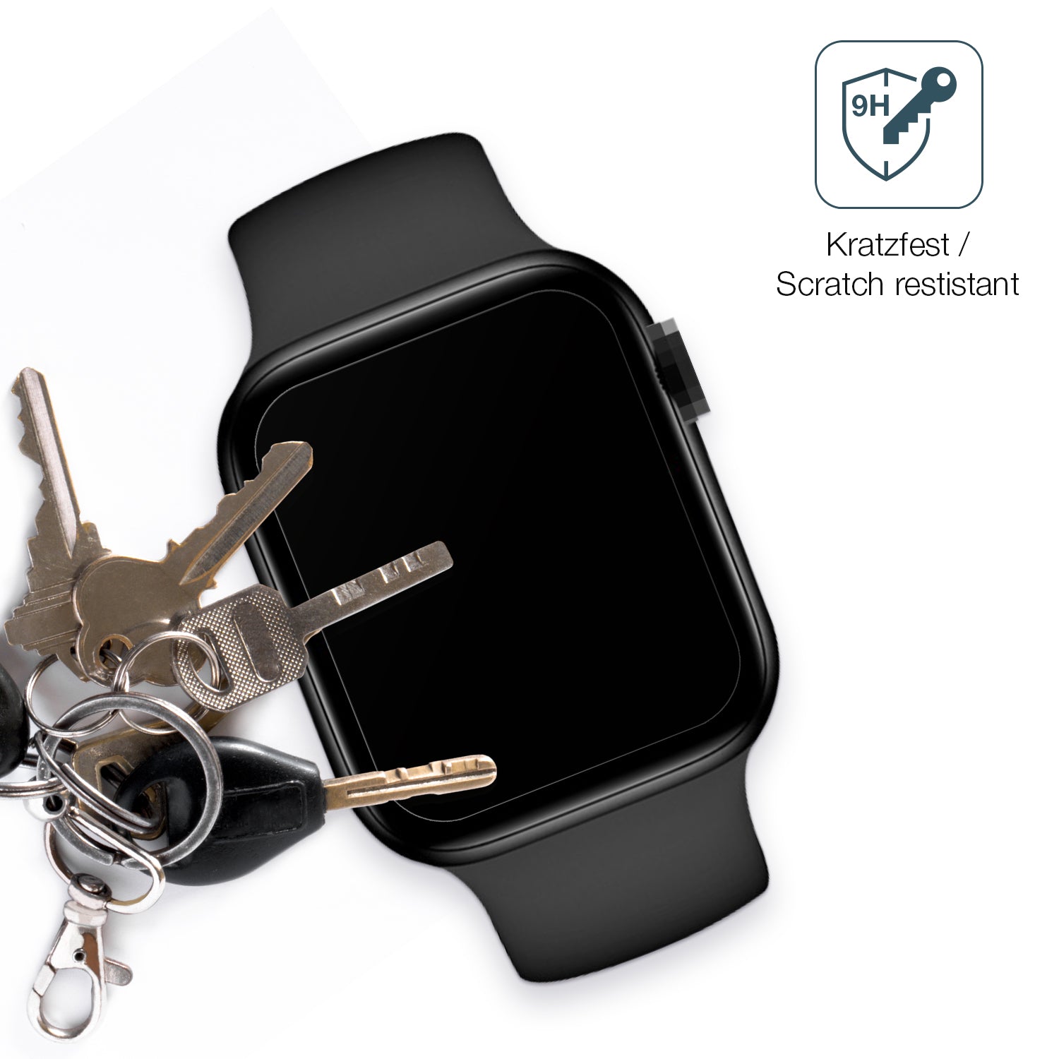 dipos Displayschutz für Iwo X8, mattierte Oberfläche, robuste Festigkeit und perfekte Passform