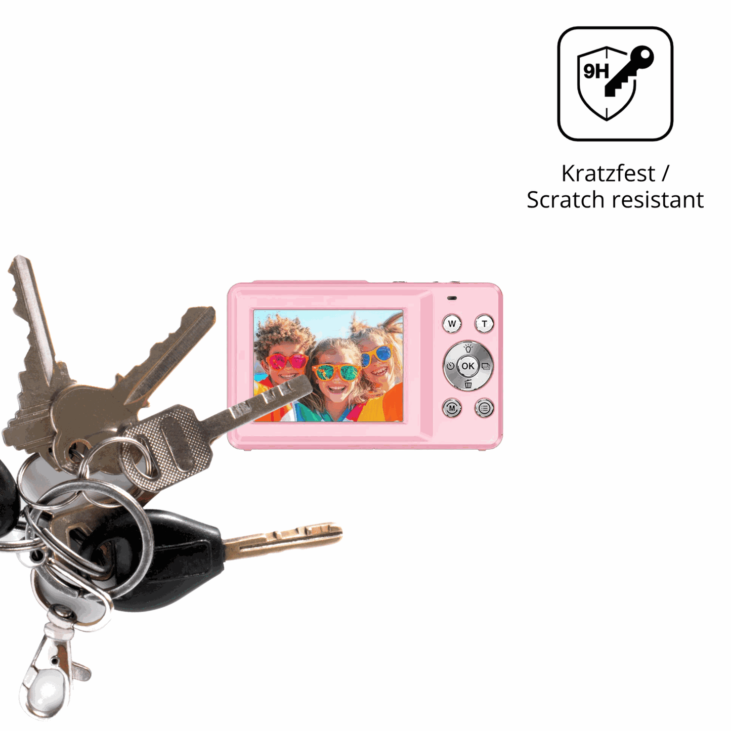 dipos Displayschutz für IXNAIQY DC403, mattierte Oberfläche, robuste Festigkeit und perfekte Passform