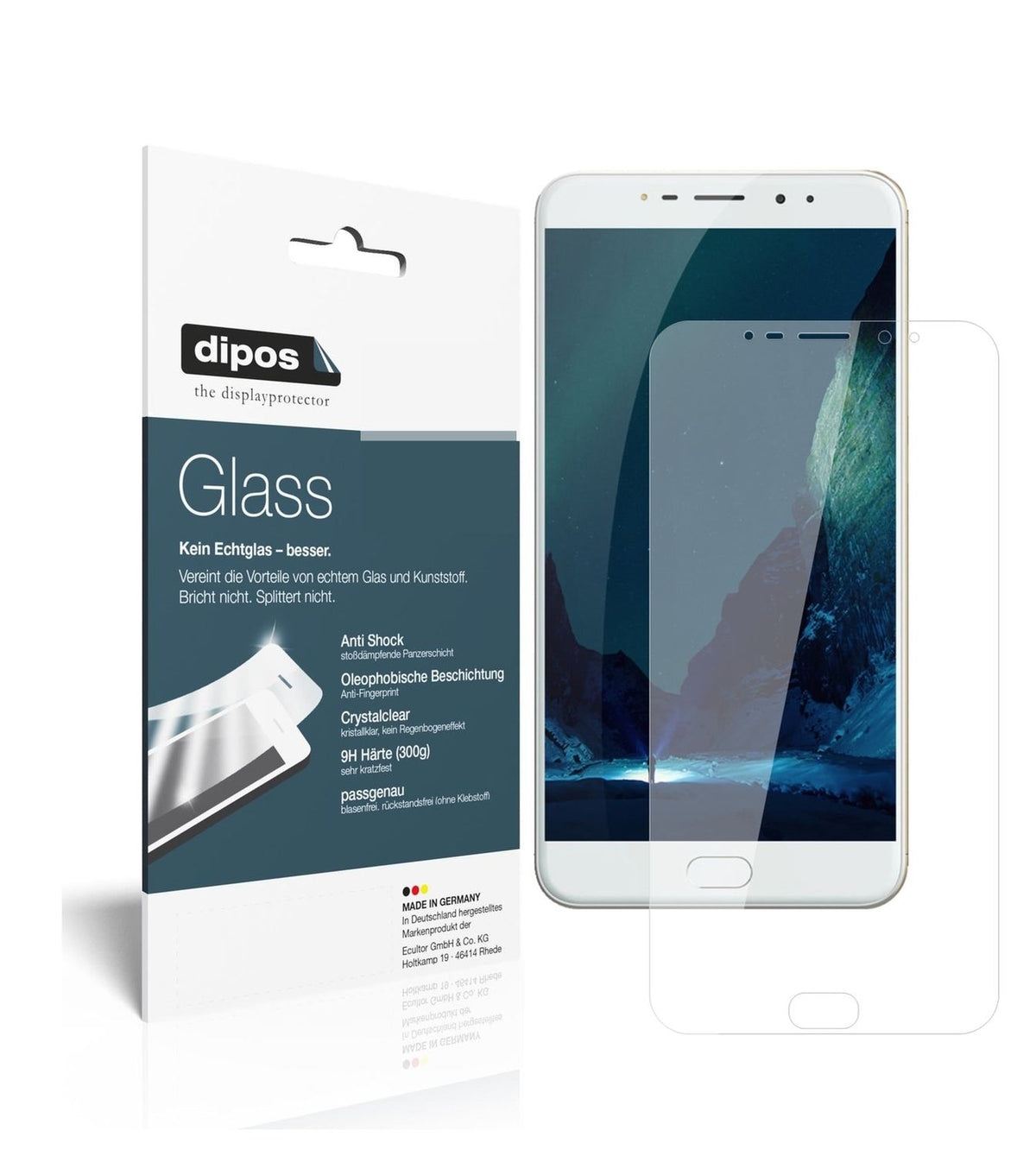 1x 9H Screen Protector for Uhans Max 2