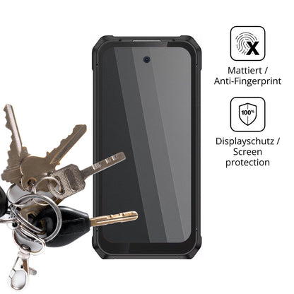 dipos Displayschutz für JoyZap Maxo, mattierte Oberfläche, Blickschutzfilter und perfekter Passform