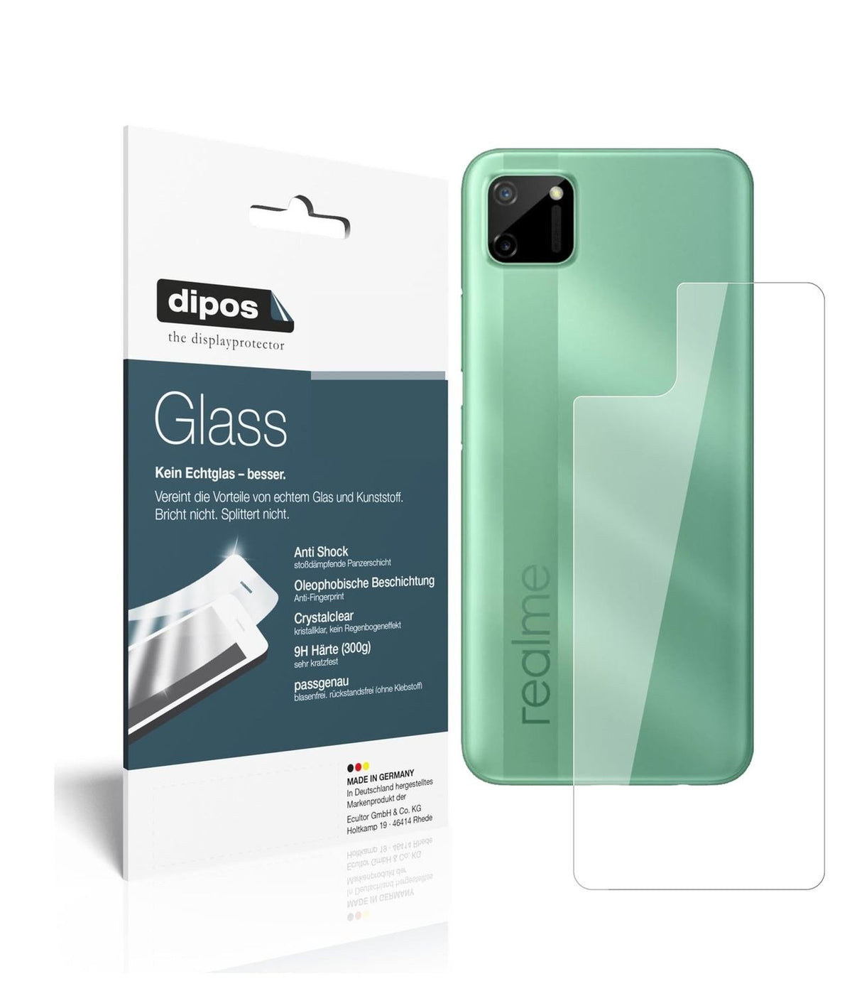 Screen Protector for Oppo Realme C11 back Flexible Glass 9H dipos