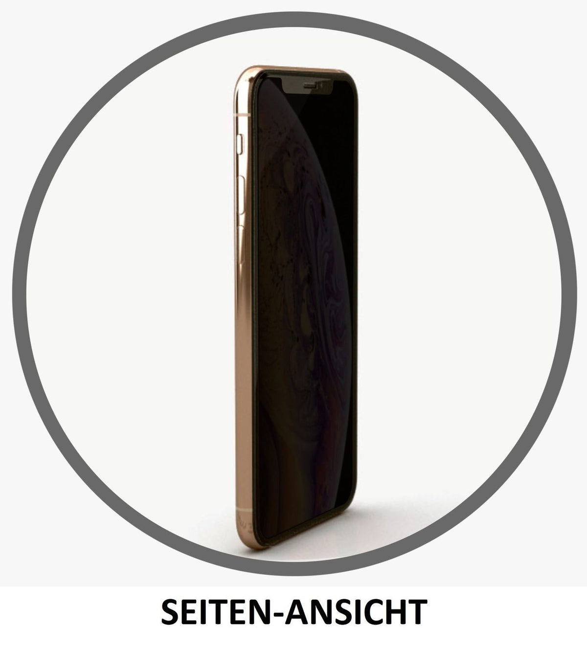 Full Cover Privacy Blickschutzfolie für Motorola E (7)