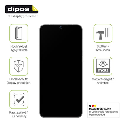 2x Full Cover Schutzfolie matt für Huawei P50E (7)