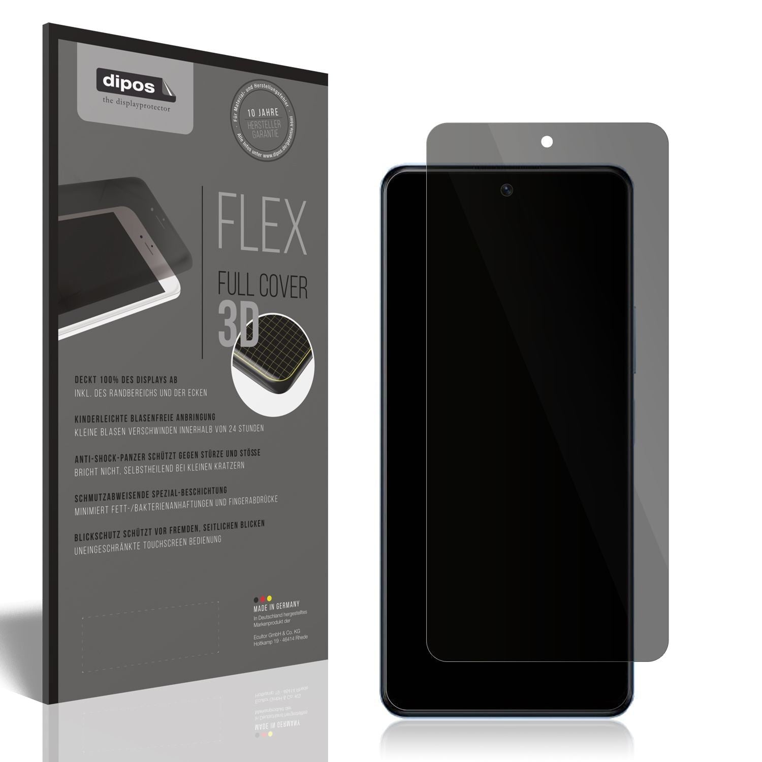 Full Cover Privacy Blickschutzfolie für Vivo Y77 (1)