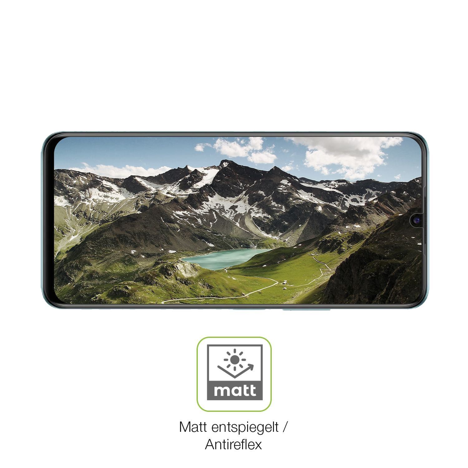 2x Full Cover Schutzfolie matt für Vivo Y100 (5)