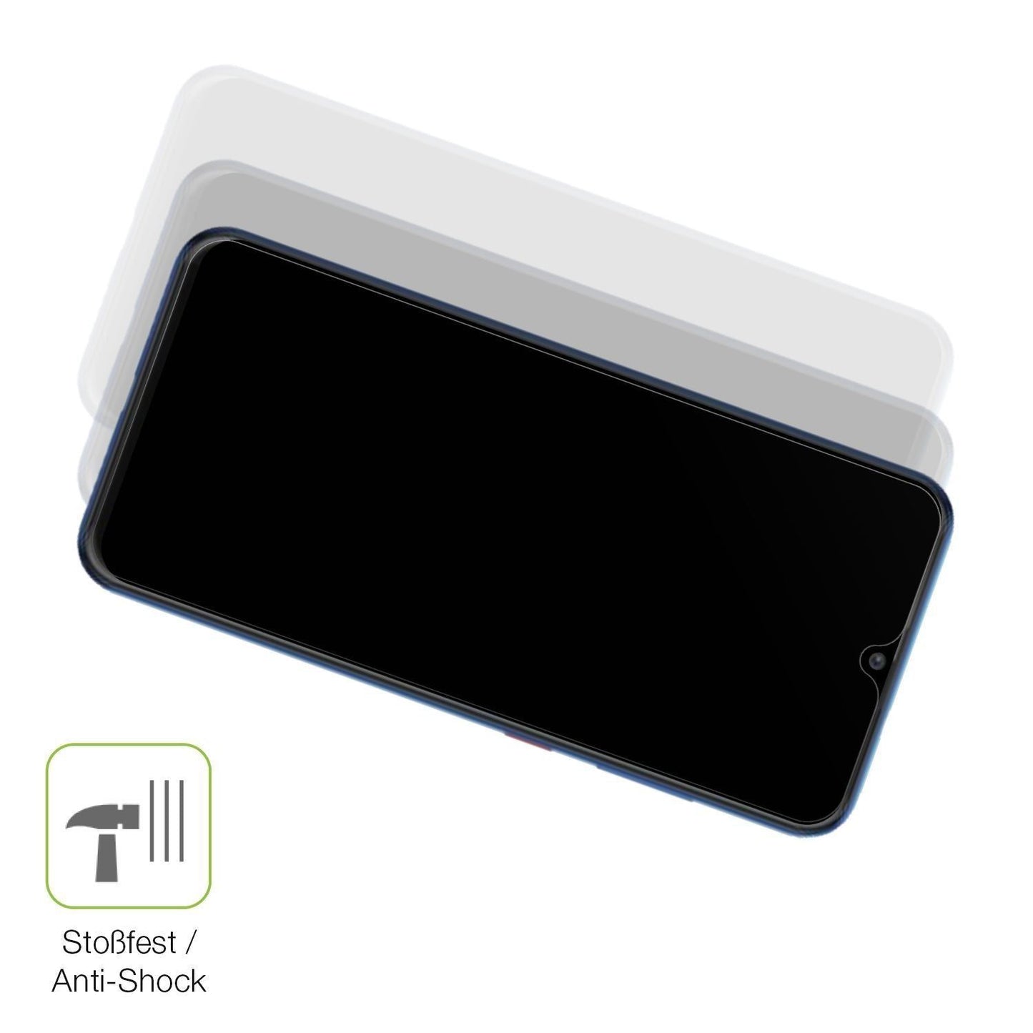 2x Full Cover Schutzfolie matt für Walton Primo RX (4)