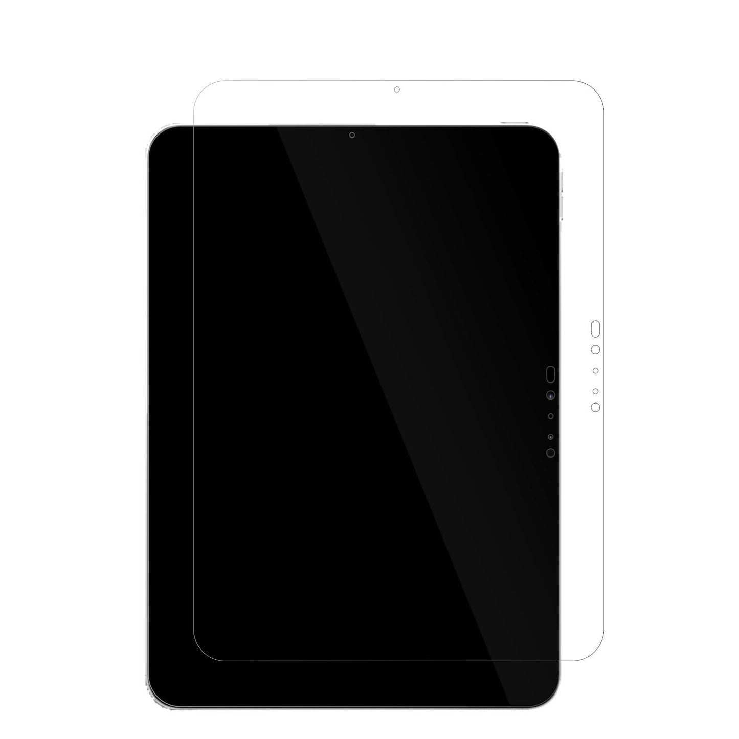 2x Schutzfolie klar für Apple iPad Pro 11 Zoll M4  (2)
