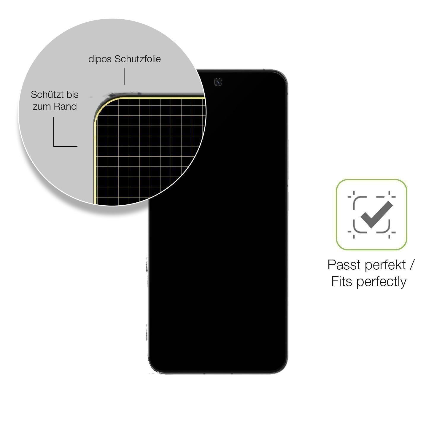 2x Full Cover Schutzfolie matt für Meizu 20 (6)